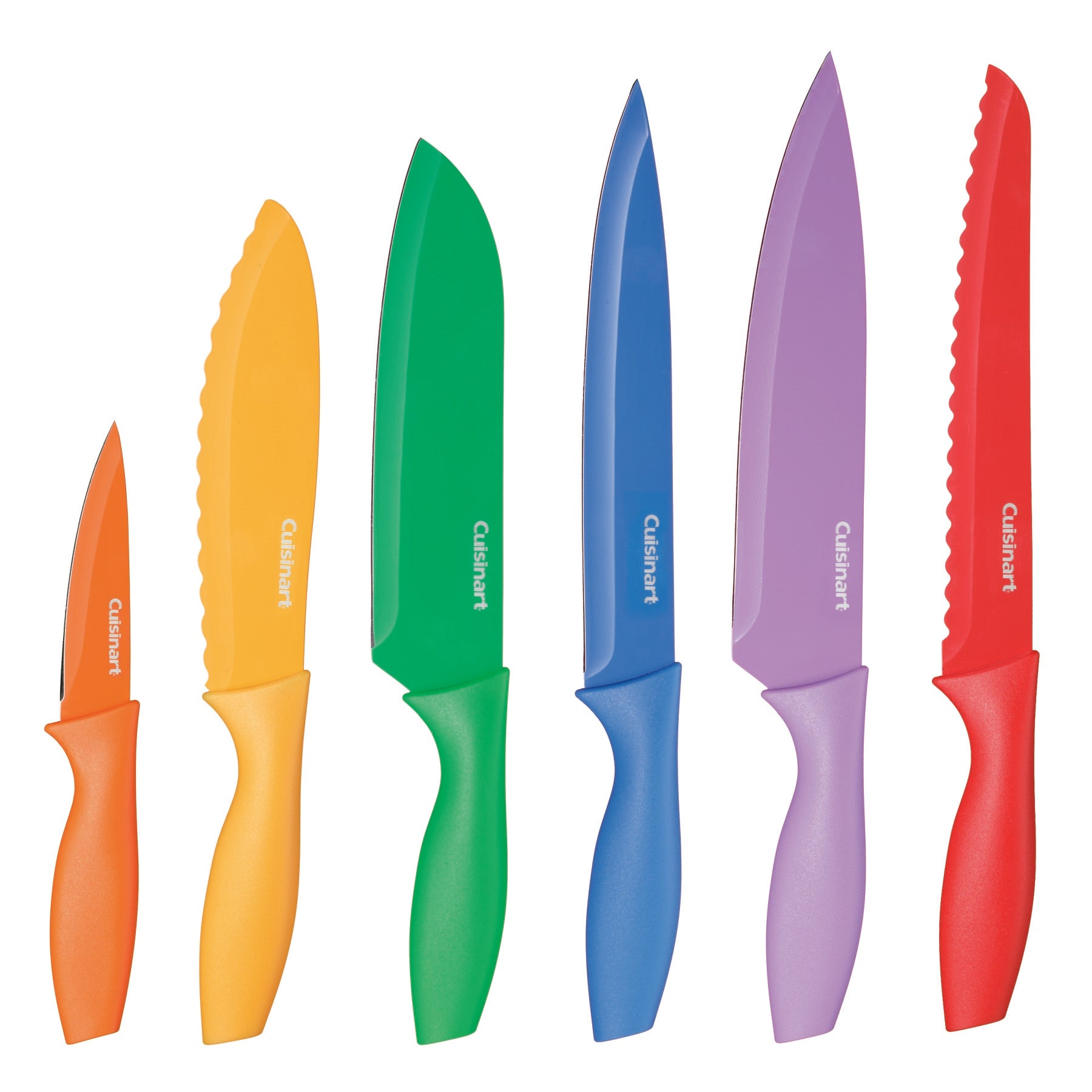 Knife Set - Advantage Color Blades 12 Piece Non-Stick by Homeportonline