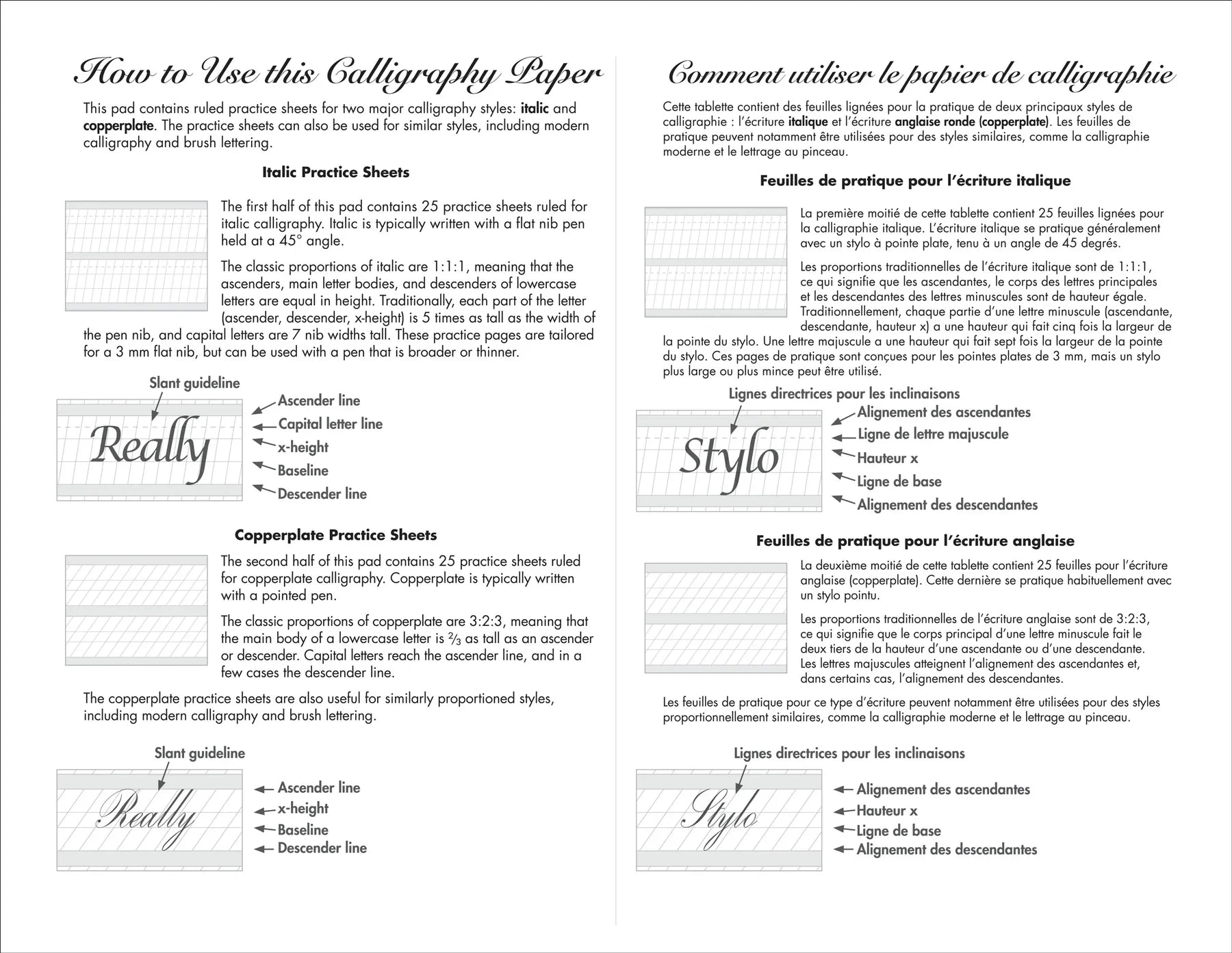 Art Center Calligraphy Paper 50 Sheets by Homeportonline