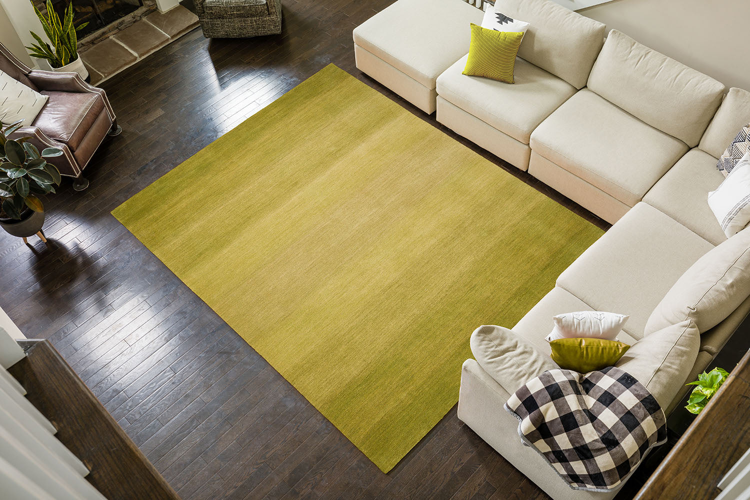 Torino Rug Lime 5' X 7'3" by Homeportonline