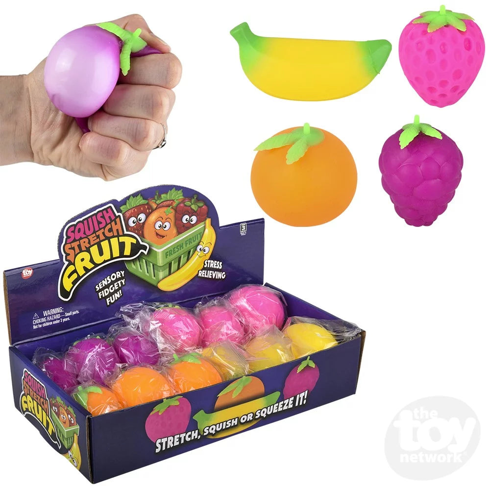 Squish Stretch Fruit 2"-4.75" (Sold Individually) by Homeportonline