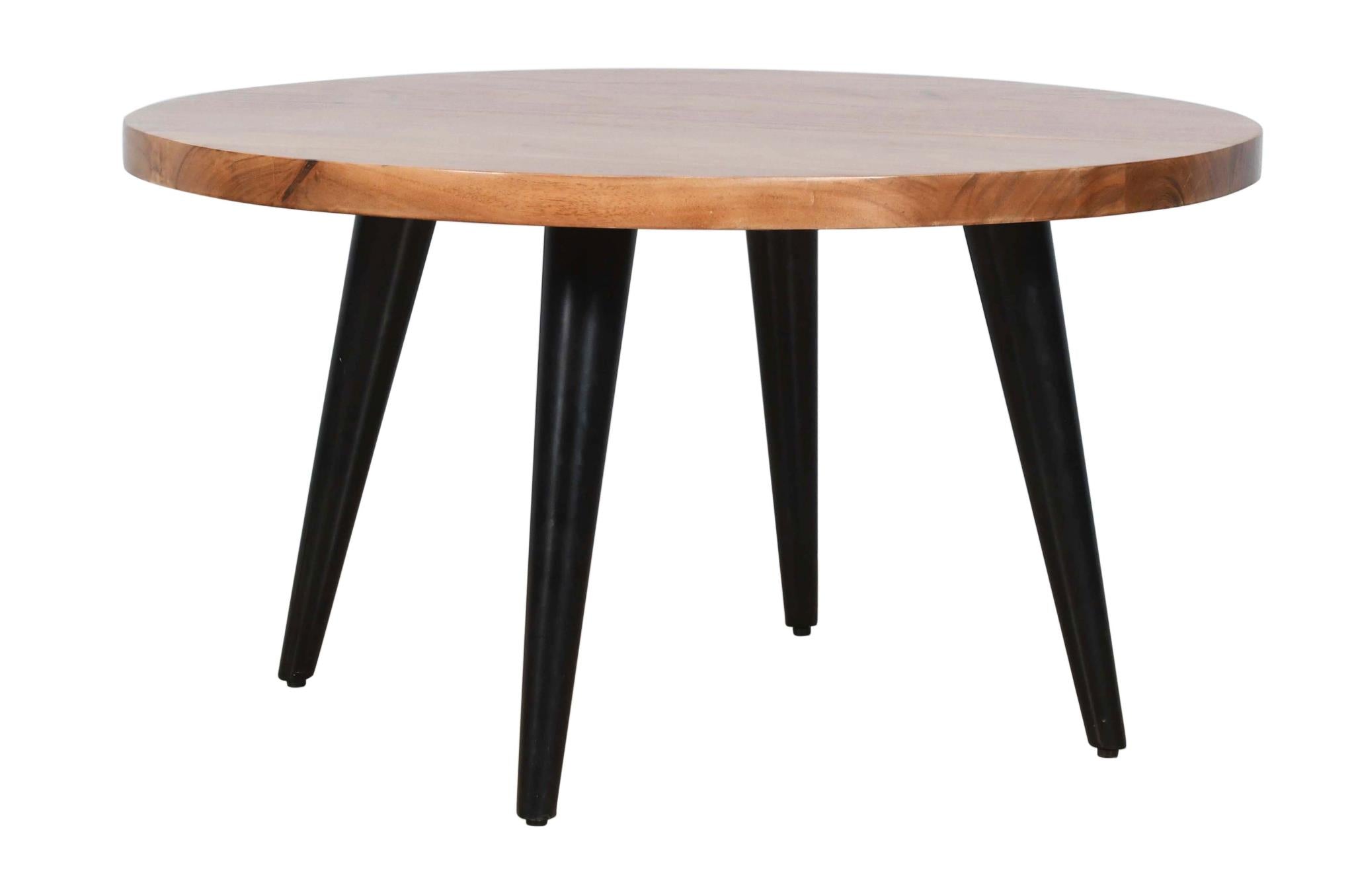 Prelude Cocktail Table Round Suede by Homeportonline