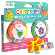 Creatibles Air Dry Clay Jewelry Kit Blissful Blooms by Homeportonline