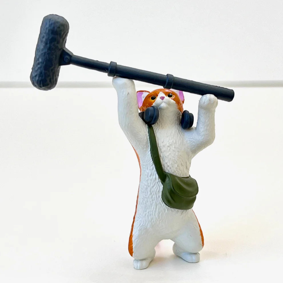 Gashapon Capsule Teen & Up Cat Film Crew (Sold As An Individual Capsule) by Homeportonline