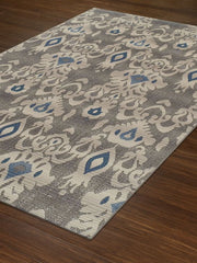 St Croix Rug Outdoor Silver 5'3"X7' by Homeportonline