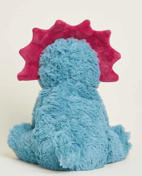 Warmies Dino Triceratops Turquoise & Red by Homeportonline