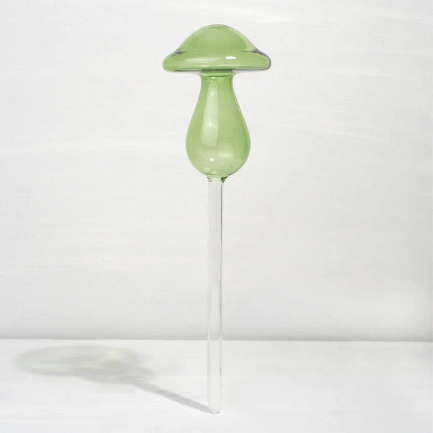 Mushroom Self Watering Glass