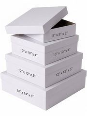 Heavy Weights Deep Gift Boxes - 4 Piece Set