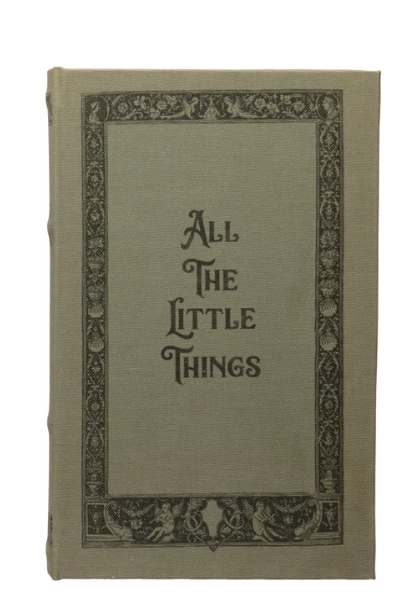 Book Storage Box Large "All the Little Things" by Homeportonline