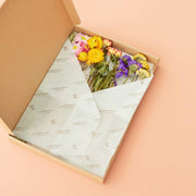 Christmas Gift Box - Dried Flowers in Letter Box - Multi