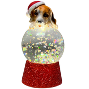 Lighted Beagle Snowglobe