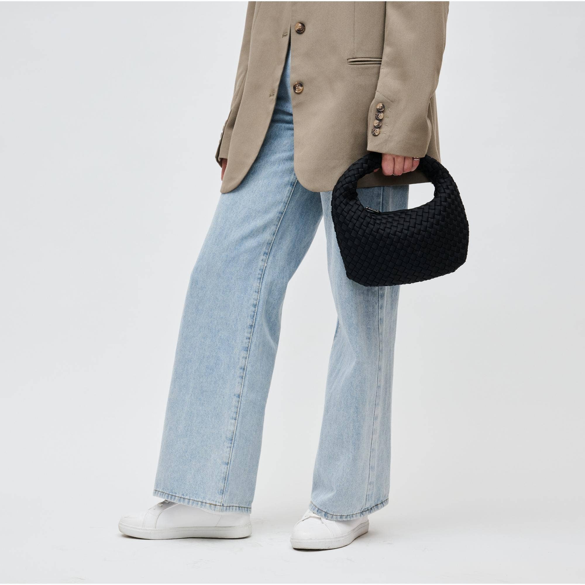 Sol & Selene Dare to Dream - Small Woven Neoprene Clutch by Dear Lucy