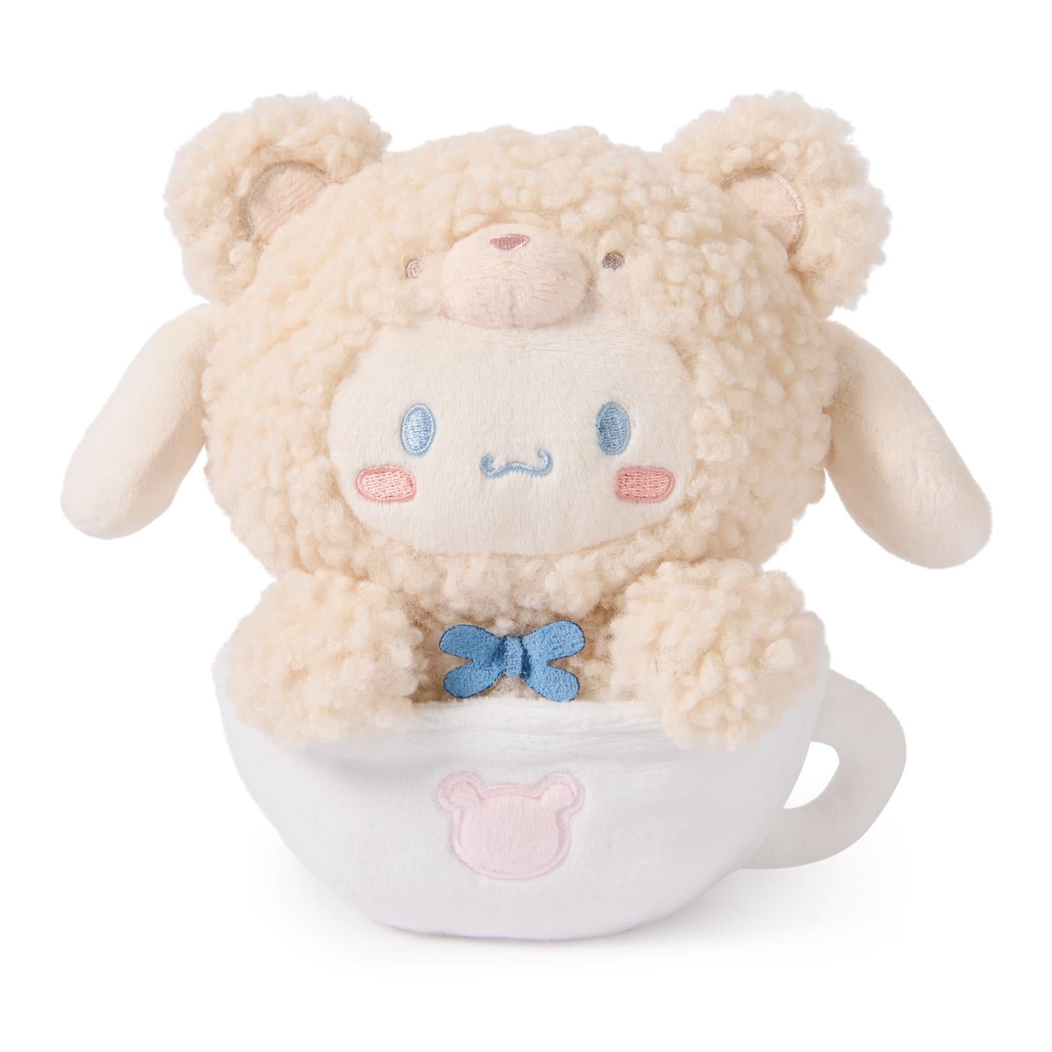 Plush Sanrio Hello Kitty Cinnamoroll Café Latte Bear Plush, 6" by Homeportonline