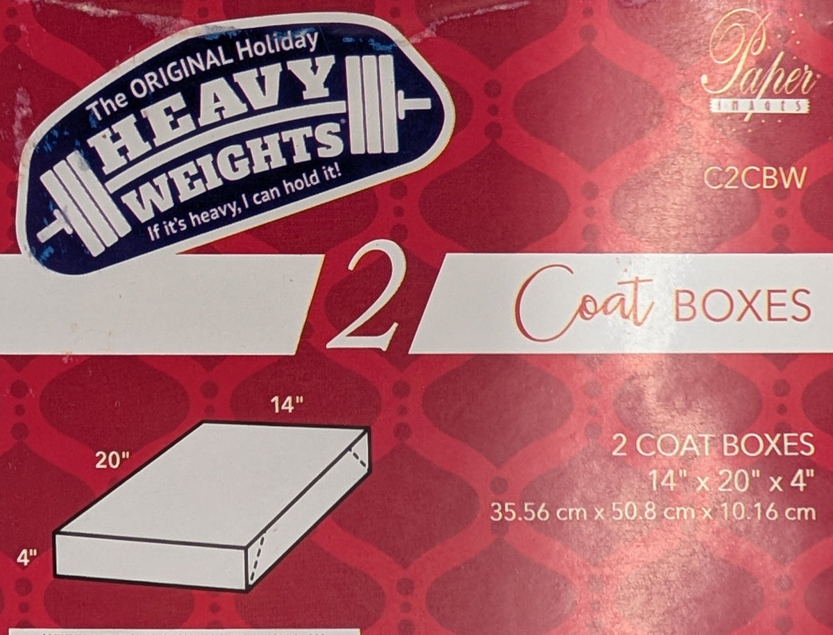 Heavyweights Coat - White 2 Pack