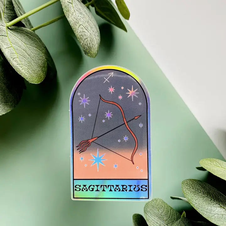 Zodiac Holographic Sticker