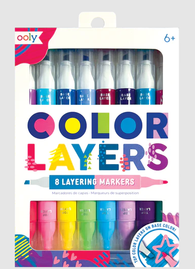 Markers Color Layers Double Sided Set of 8 by Homeportonline