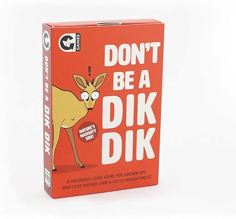 Card Game Don't Be A Dik Dik by Homeportonline