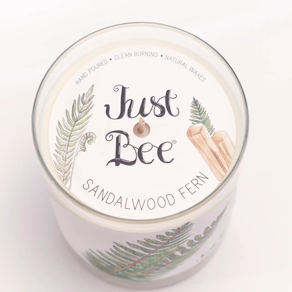 Medium Glass Candle
