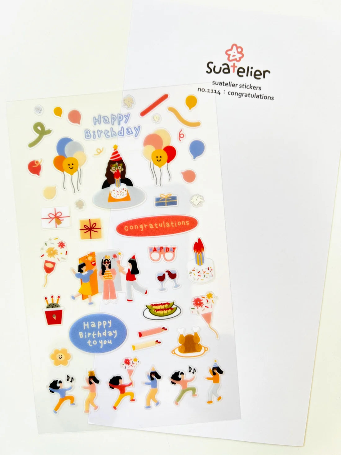 Stickers Birthday Congratulations by Homeportonline