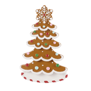 Gingerbread Tree Resin Ornament