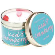 Tin Candle - Iced Cranberry by Homeportonline