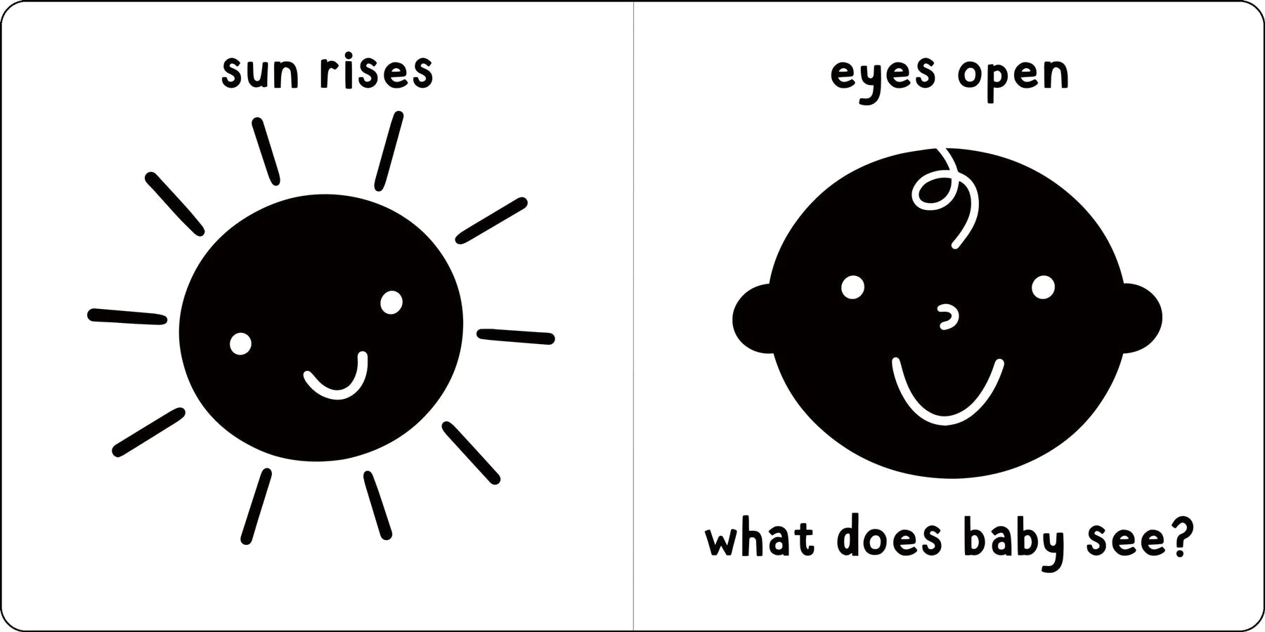First Board Book High Contrast What Does Baby See? by Homeportonline