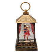 Classic Nutcracker Ballet Lighted Lantern Snow Globe