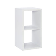 Cody White Two Cubes Unit by Homeportonline