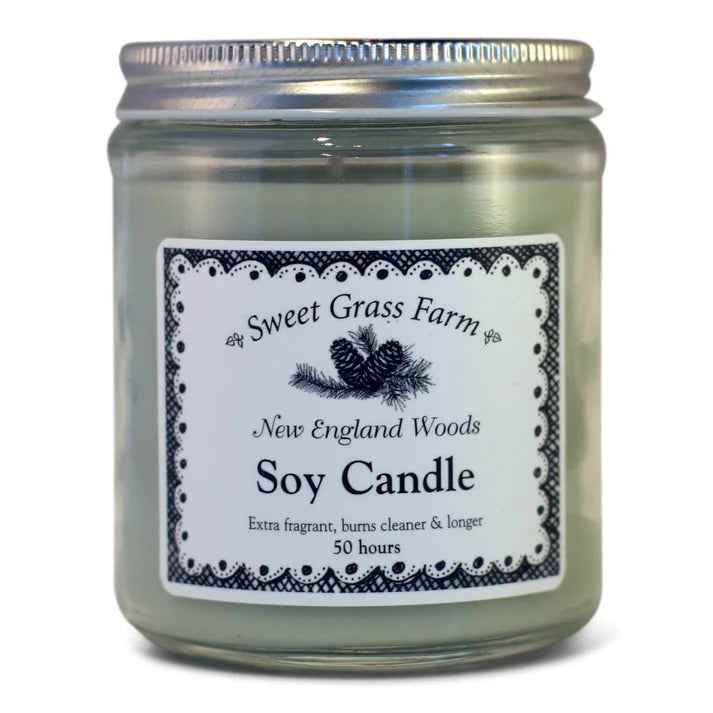 Soy Candle - 6.5oz - New England Woods by Homeportonline