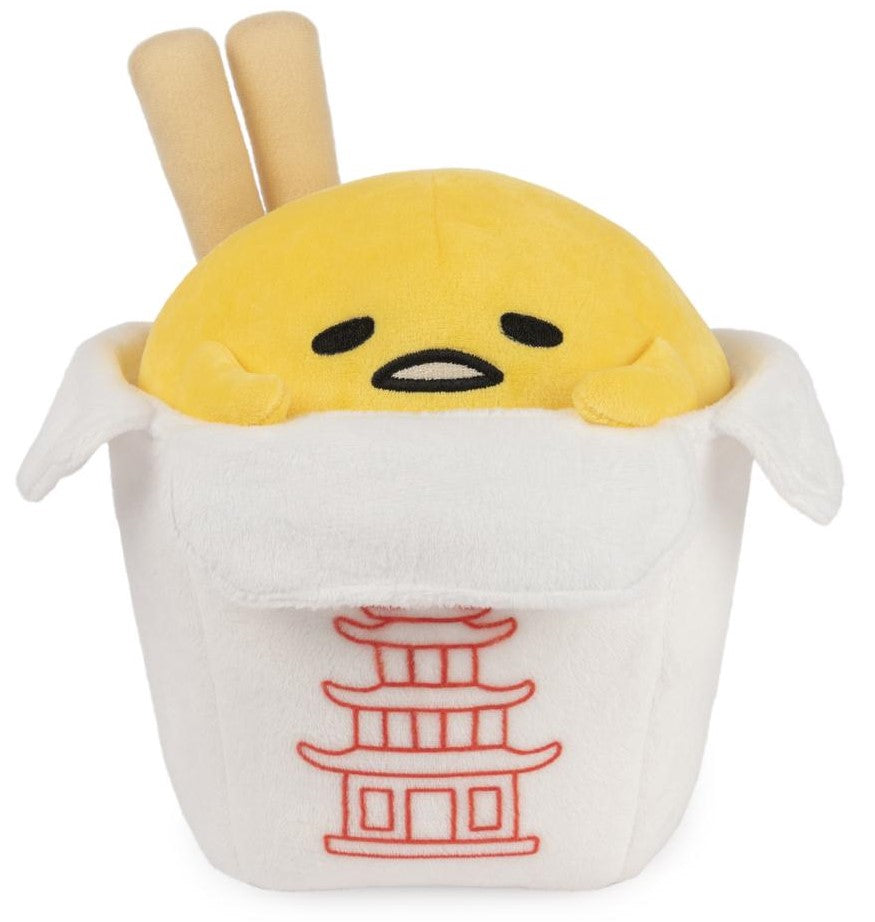 Plush Sanrio Gudetama Take Out 9.5" by Homeportonline