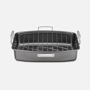 17" x 13" Aluminized Steel Non-Stick Roaster Rack by Homeportonline