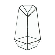Indoor Plant Geometric Glass Vessel Container For Plants