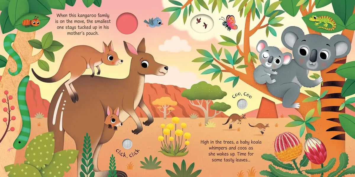 Baby Animal Sounds | Interactive Sound Board Book