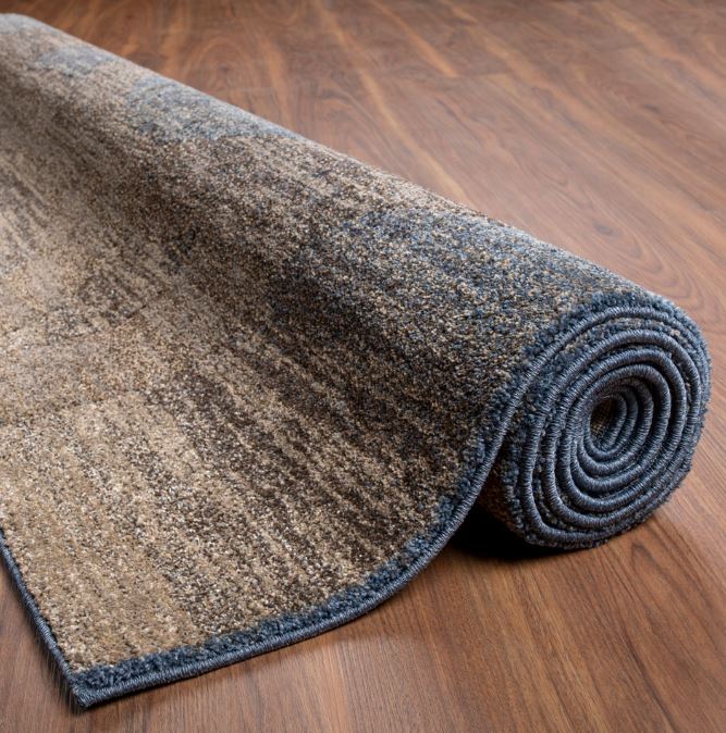 Antigua Rug Circles Chocolate 5'3" X 7'7" by Homeportonline