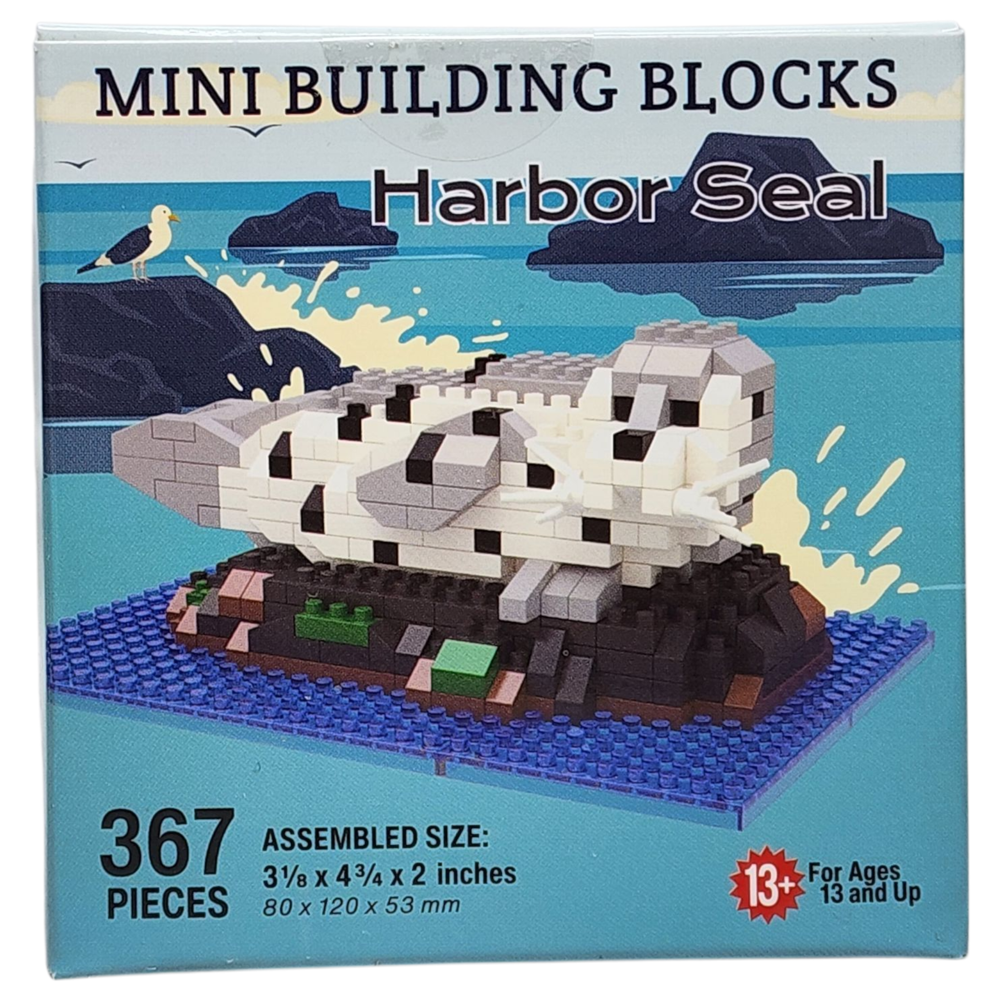 Mini Building Blocks - Harbor Seal