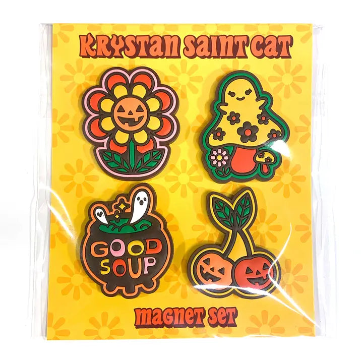 Krystan Saint Cat Magnets