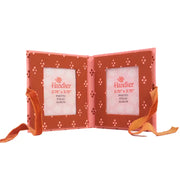 Pink Dottie Fabric Frame Album