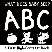 First Board Book High Contrast What Does Baby See? ABC by Homeportonline