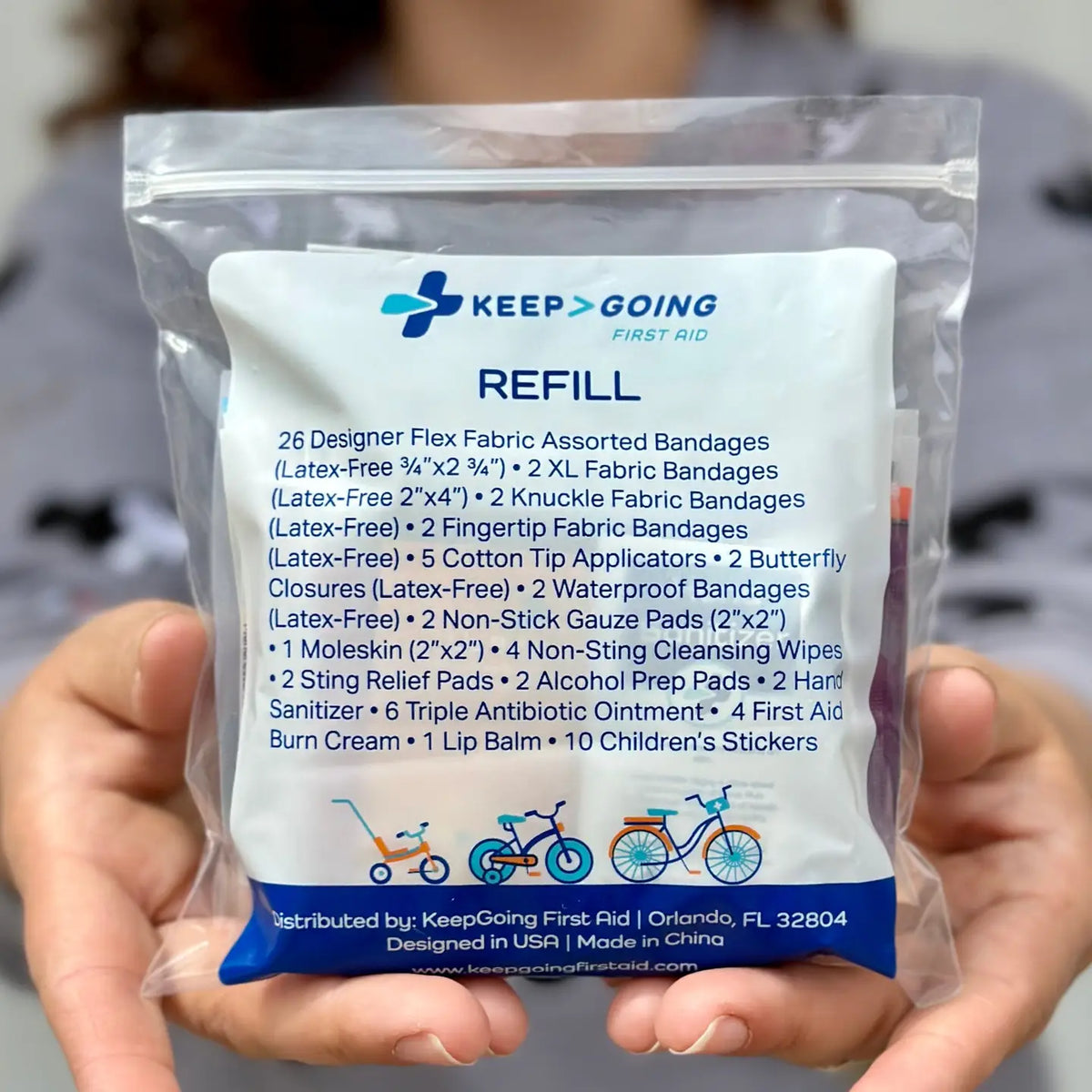 First Aid GoKit Refill Pack (75 pieces)