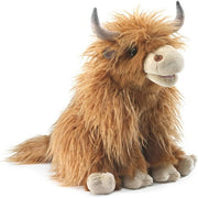 Folkmanis Puppets Highland Cow Puppet