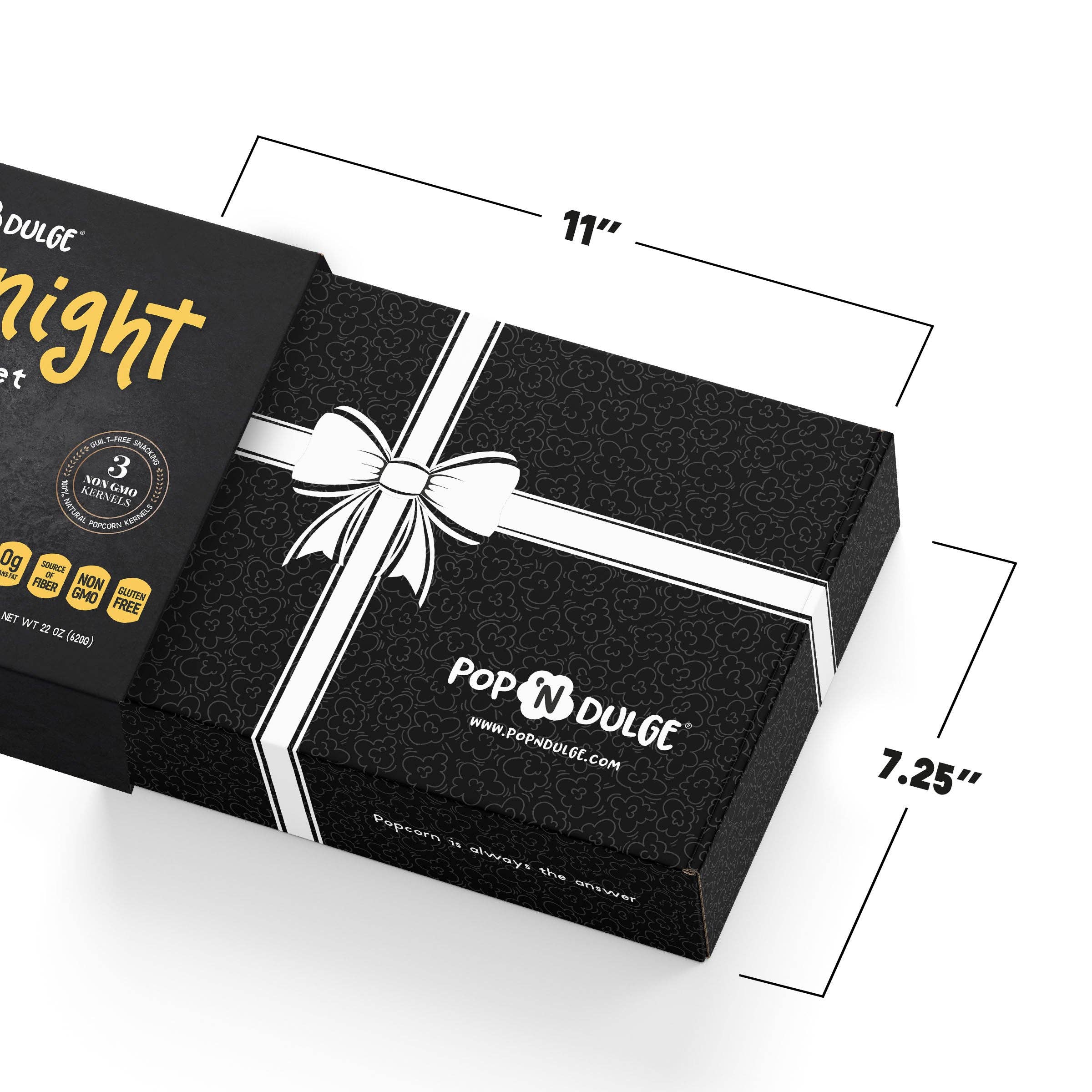 Pop 'N Dulge - Movie Night Gift Basket Popcorn Gift Set by SidePony Boutique