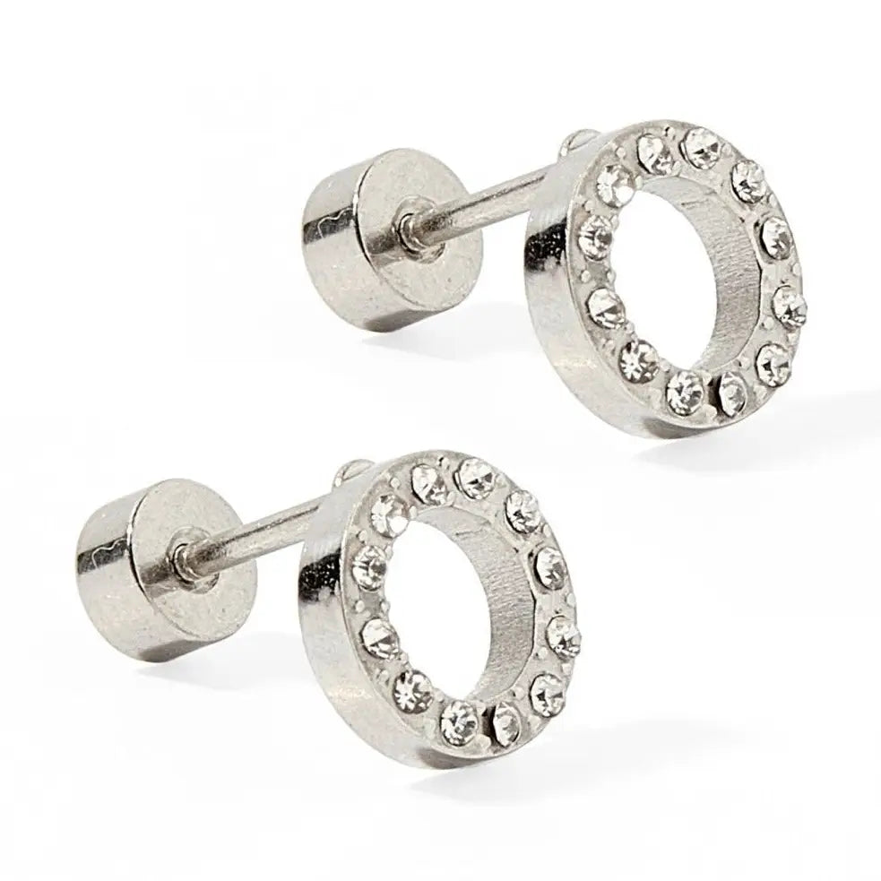 Linny Co Screw Back Stud Earrings