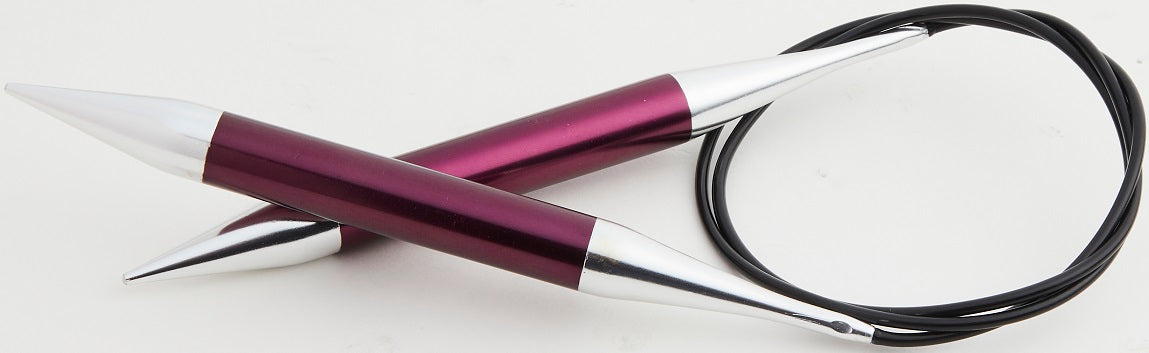 KnitPro (Knitter's Pride) Zing Fixed 24" by Must Love Yarn