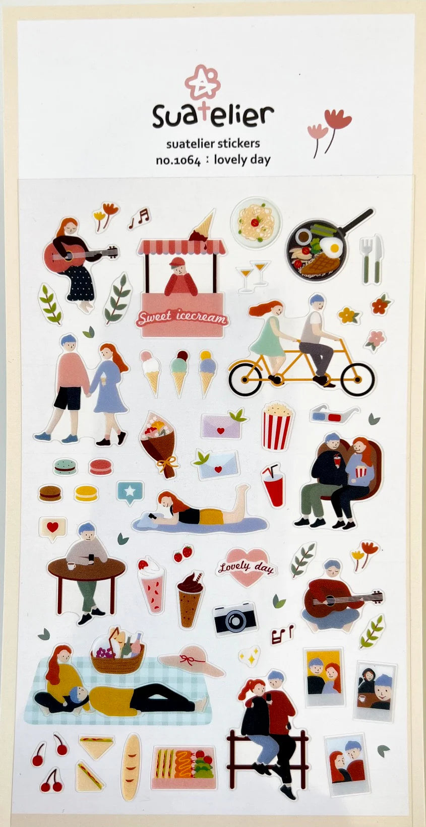 Stickers Lovely Day by Homeportonline