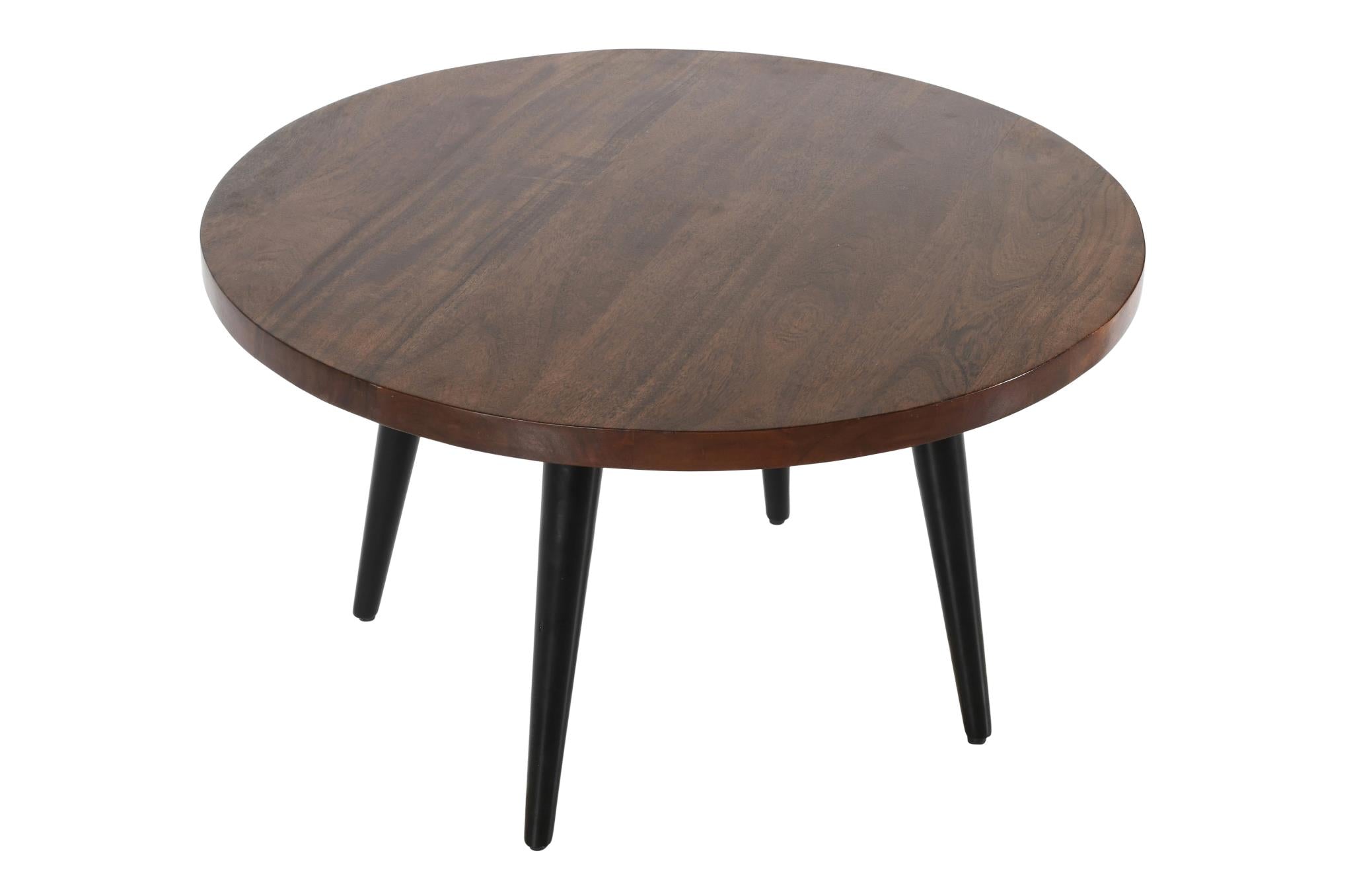 Prelude Cocktail Table Round Walnut by Homeportonline