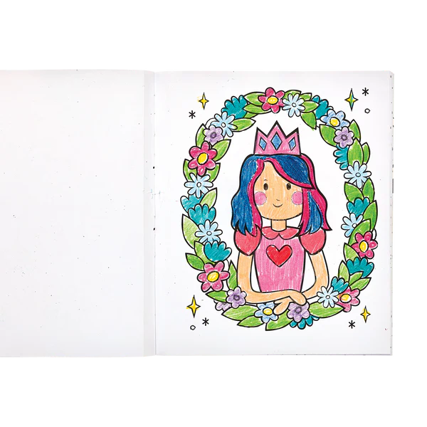 Coloring Book Princesses & Fairies by Homeportonline