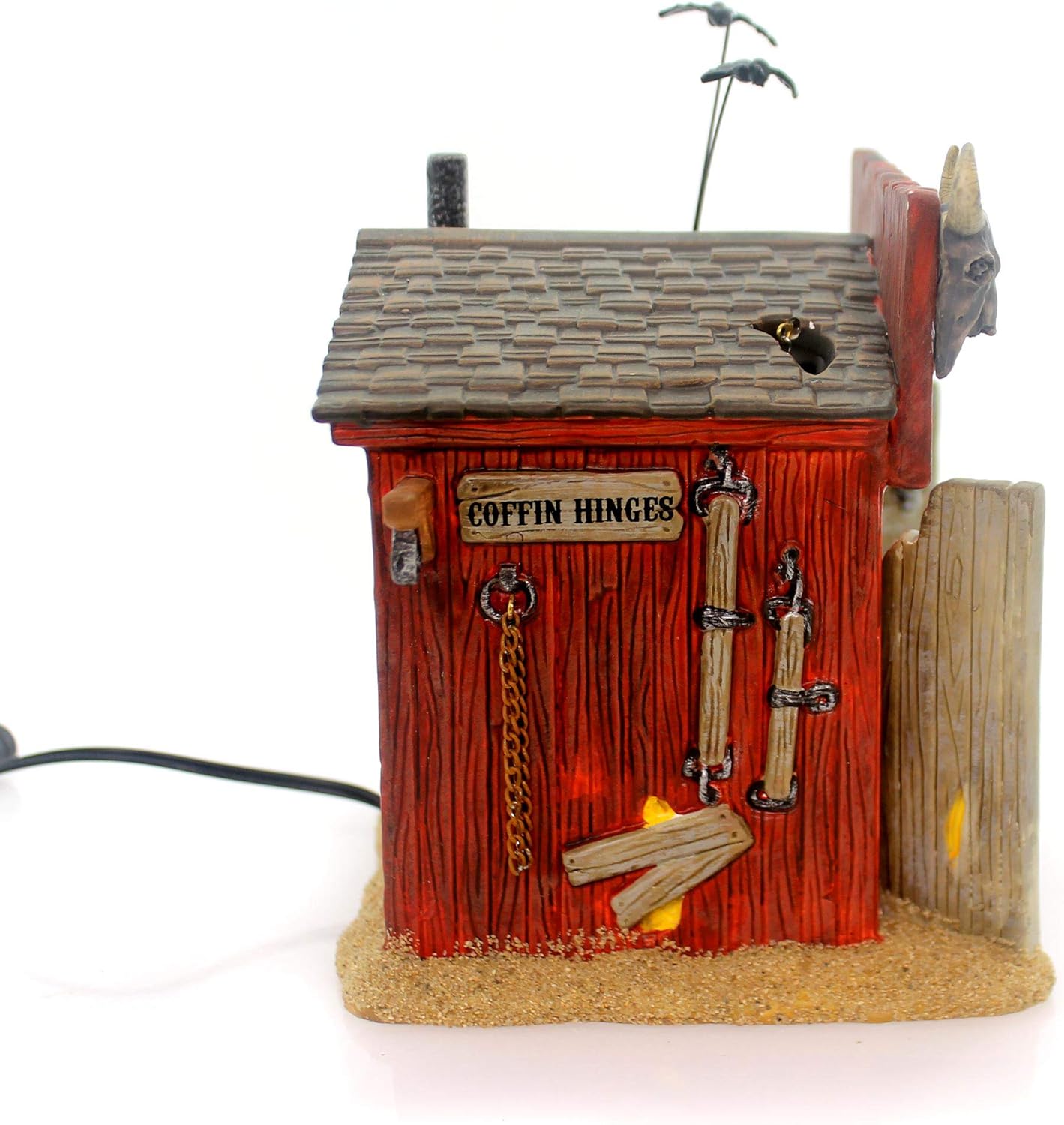 Halloween Village Hackmann' Blacksmith Shop