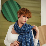 Skye Indigo Scarf