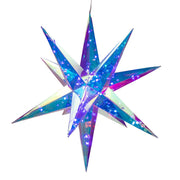 Magical Iridescence 19 inch Holographic Starburst