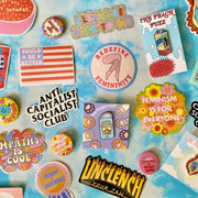 The Peach Fuzz Stickers