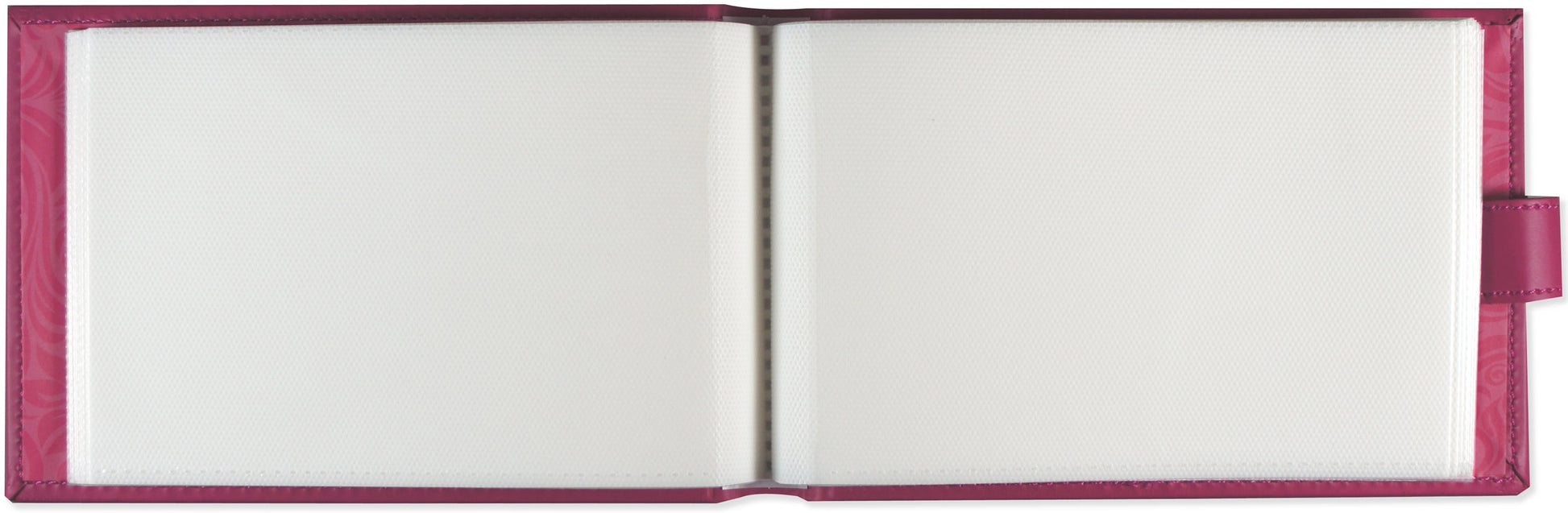 Photo Album Embossed Raspberry by Homeportonline